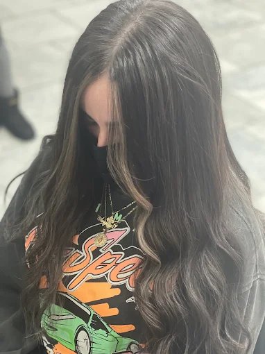 Face-framing highlights — Hi Style Women's Salon
