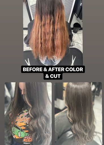 Before & After — Color & Cut at Hi Style Women's Salon